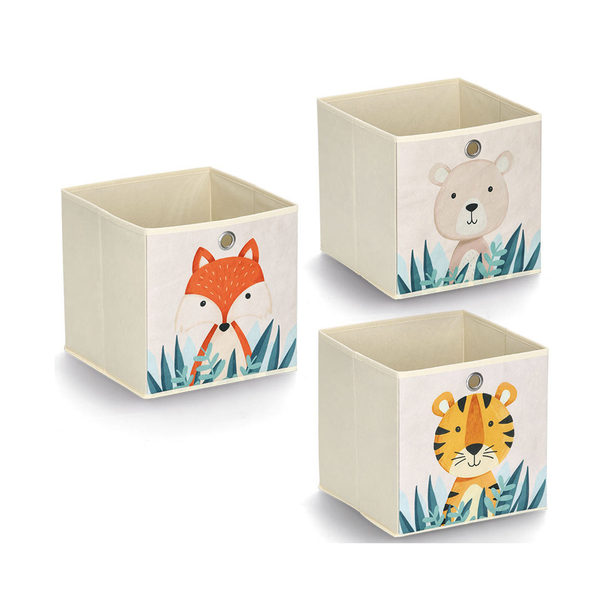 Alternative Ansicht: Zeller Aufbewahrungsbox "Koala"; Farbe beige; Material Vlies; Maße ca. 28 × 28 × 28 cm.
