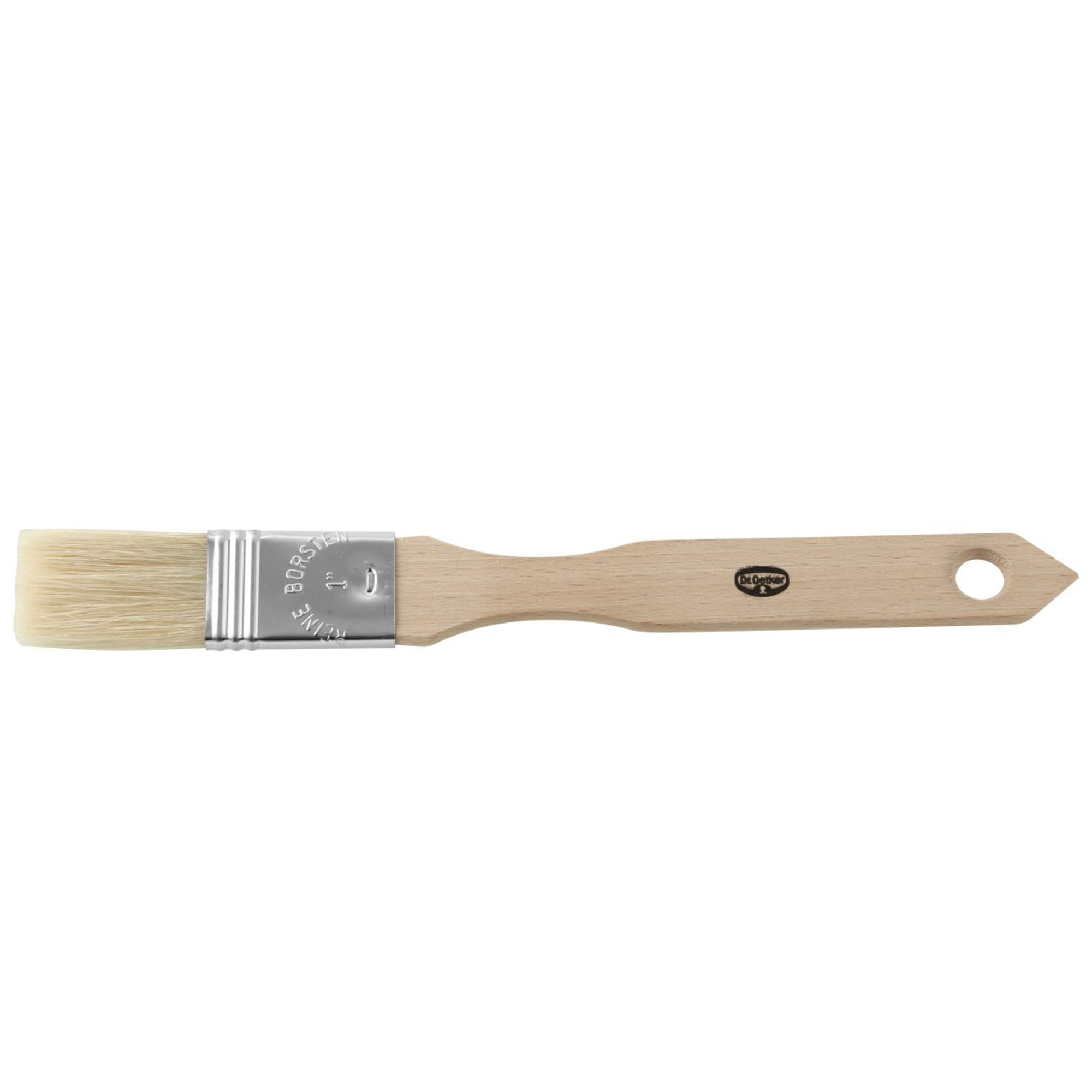 Backpinsel von Dr Oetker mit Holzgriff und hellen Naturborsten