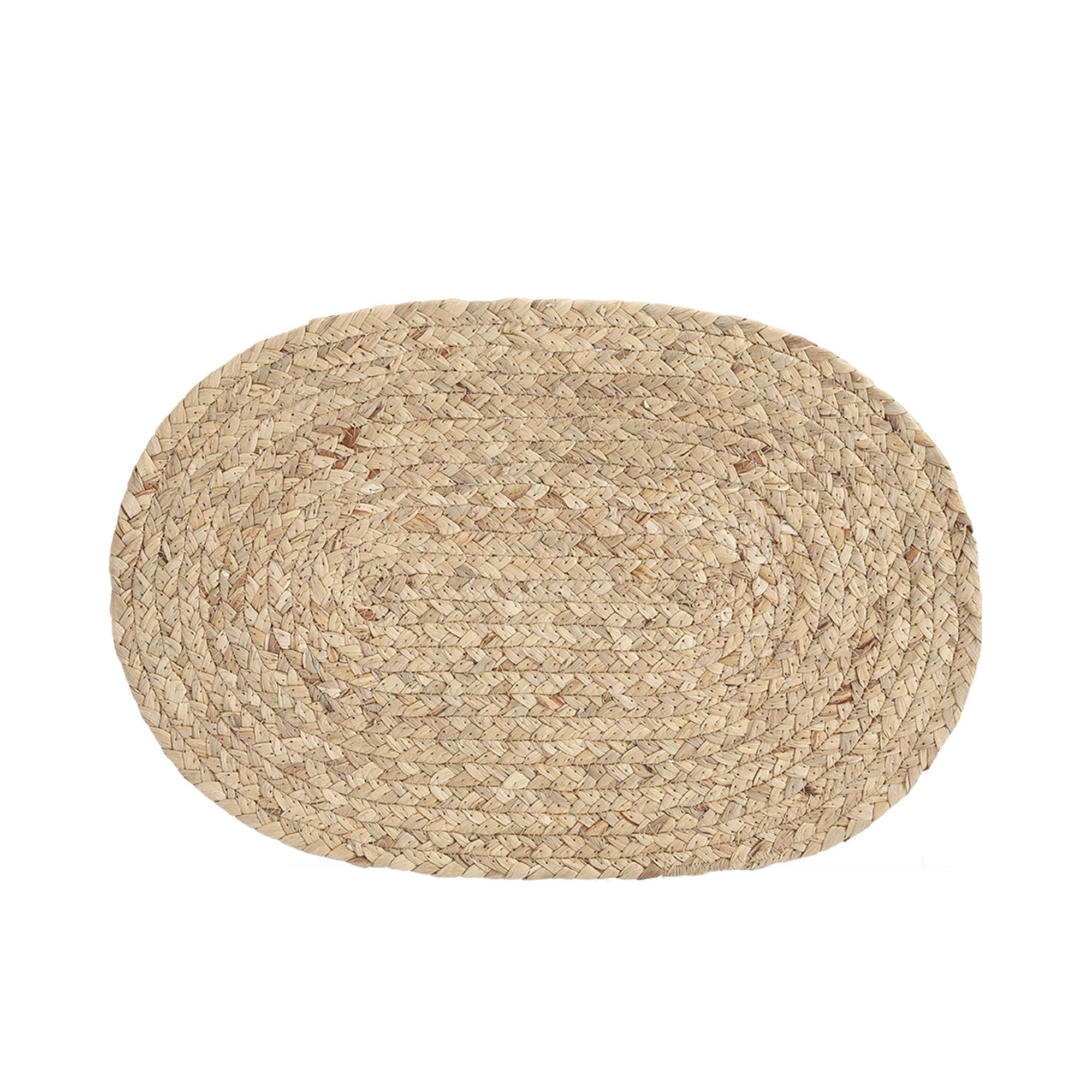 Alternative Ansicht: Zeller Platzset; Farbe natur; Material Wasserhyazinthe; Maße ca. 45 × 30 cm.
