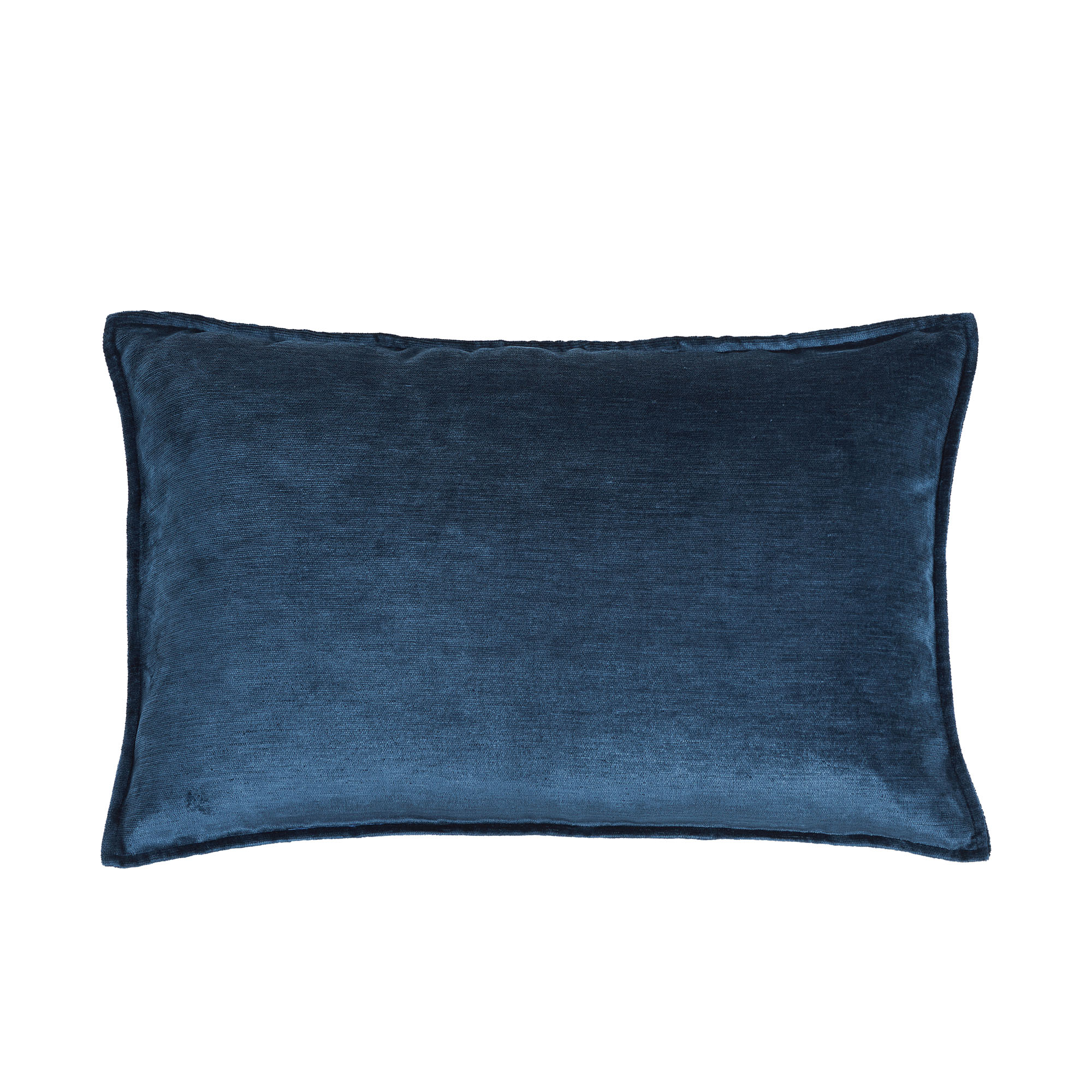 Kissenhülle Fame in Dark Blue, B/H/L ca. 40x1x60 cm, in der Hauptansicht dargestellt.