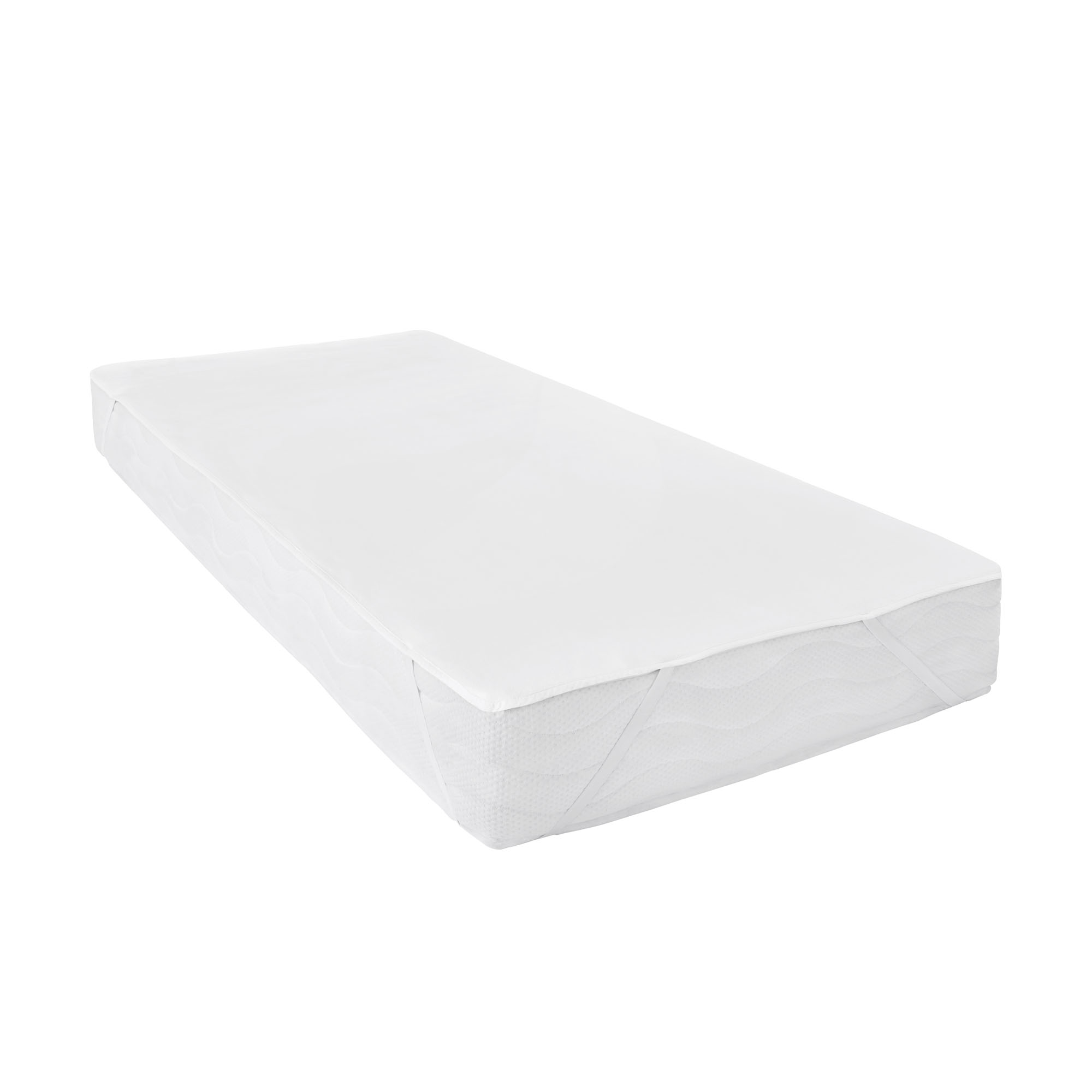 Moltonauflage Luna creme 100% Baumwolle 90 x 200