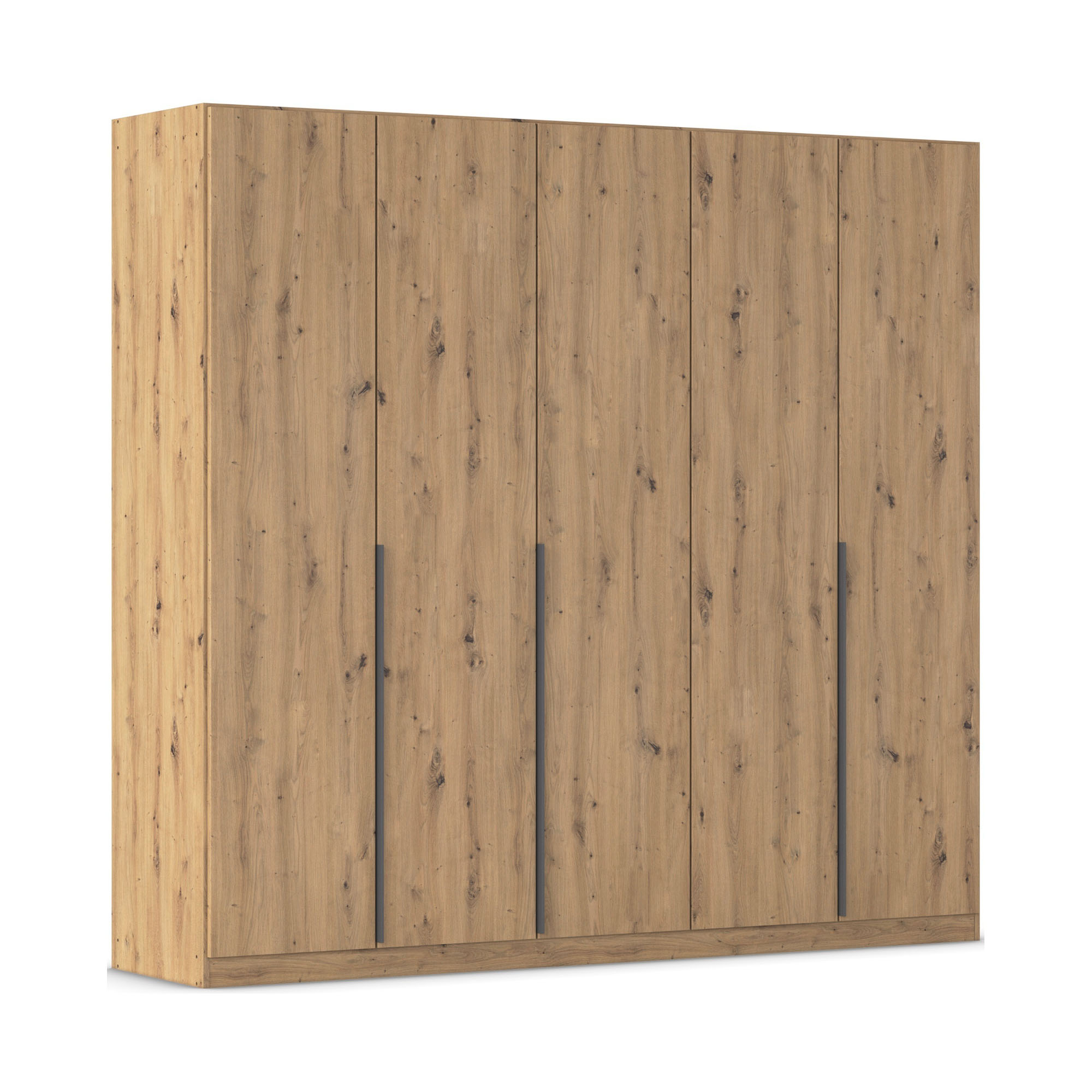 Drehtürenschrank 5-türig Dekor-Druck Eiche Artisan