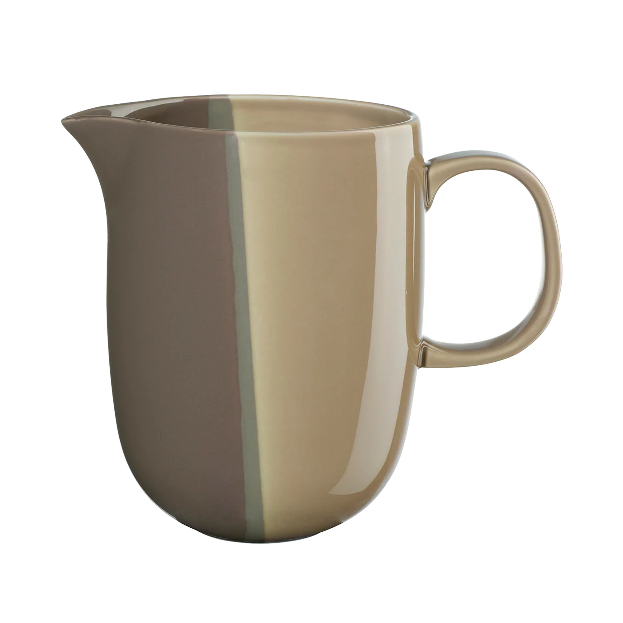 Krug der Serie Joy Cocoa, Farbe Mehrfarbig glänzend, freigestellt auf hellem Hintergrund.