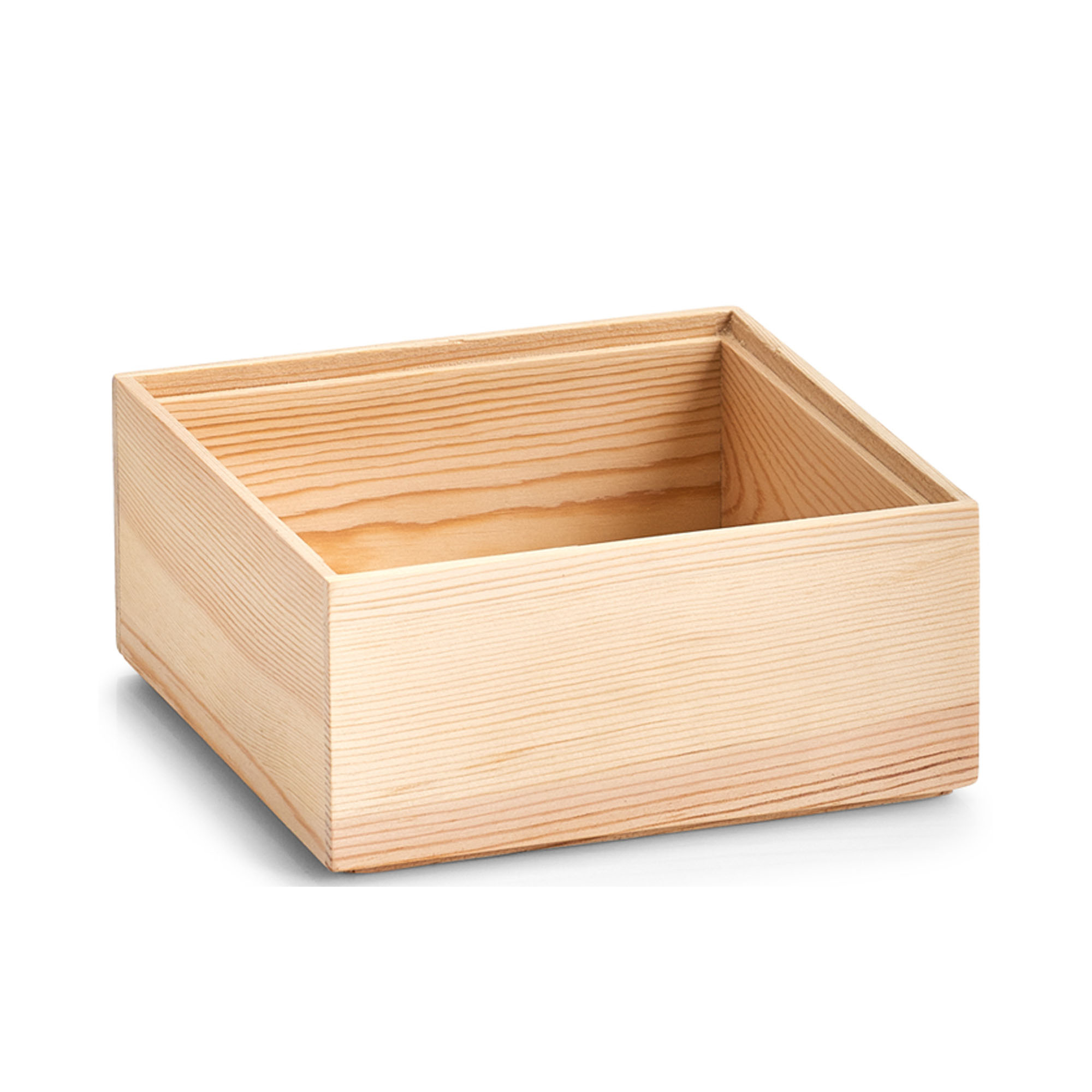 Robuste Kiefer Ordnungsbox im neutralen Look