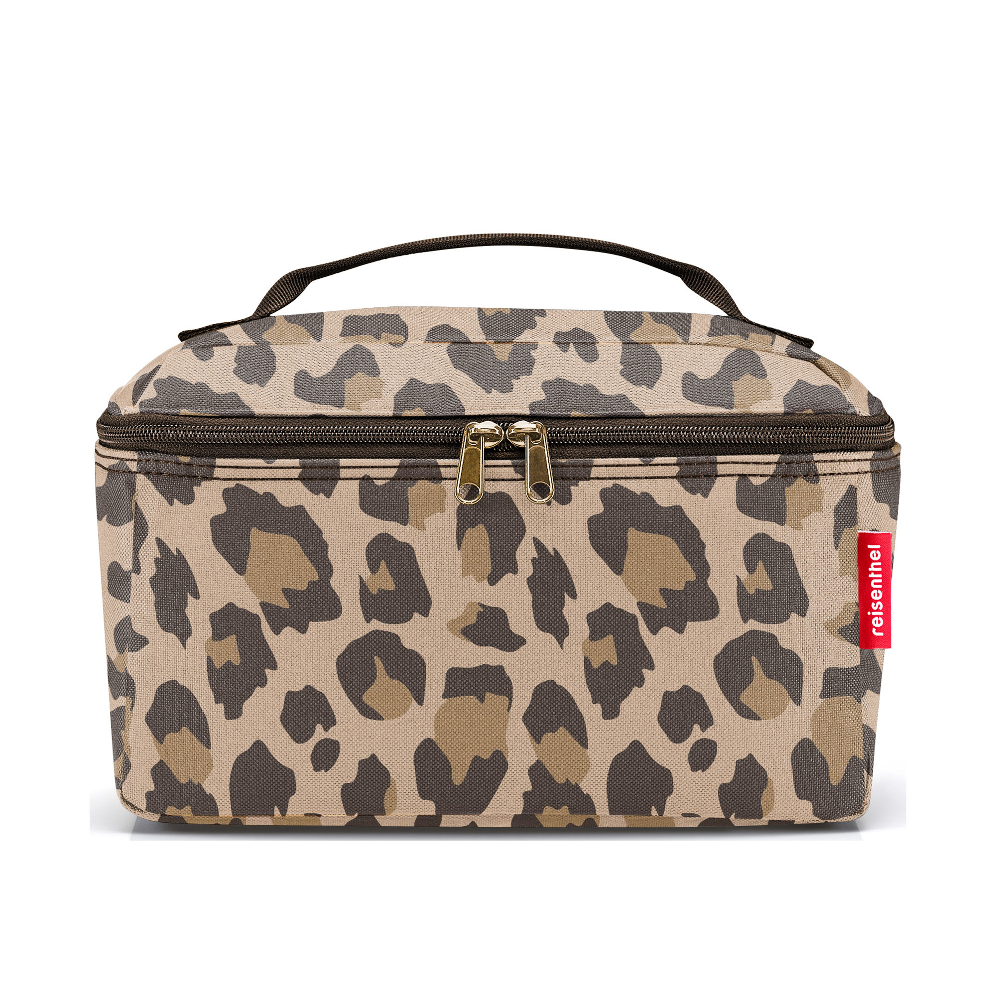 Kosmetiktasche von Reisenthel im Leo-Design mit umlaufendem Reißverschluss