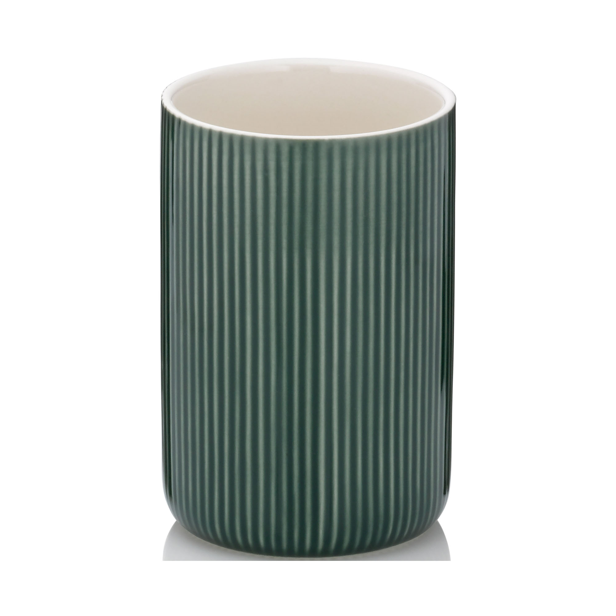 Becher Kela Ava Keramik alpengrün 10,5cm 7,5cmØ