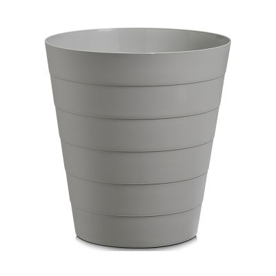 Alternative Ansicht: Zeller Abfalleimer; Farbe grau; Material Kunststoff; Fassungsvermögen: 13,5 l; Maße ca. D 29 × 30 cm.
