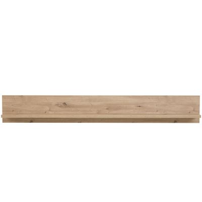 Interliving 2110 Wandboard in Holzoptik mit durchgehender Rückwand und Ablageboden