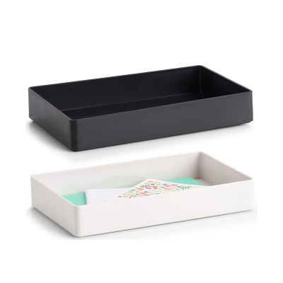 Alternative Ansicht: Zeller Universal-Organizer; Farbe grau; Material Kunststoff; Maße ca. 24 × 15,2 × 4 cm.