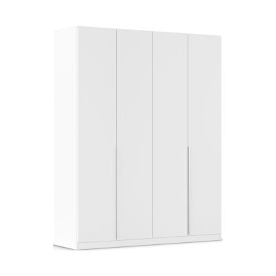 Drehtürenschrank 4-türig alpinweiß