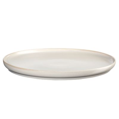 Dessertteller der Serie Coppa, Farbe Nude, freigestellt auf hellem Hintergrund.