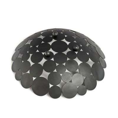 Weitere Produktansicht: Zeller Obstkorb; Farbe schwarz; Material Metall; Maße ca. D 29 × 8,5 cm.