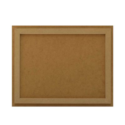 Rückansicht des Wandbilds „Golden Hour“, 40 × 50 cm; sichtbar sind Rückwand und rückseitige Konstruktion.
