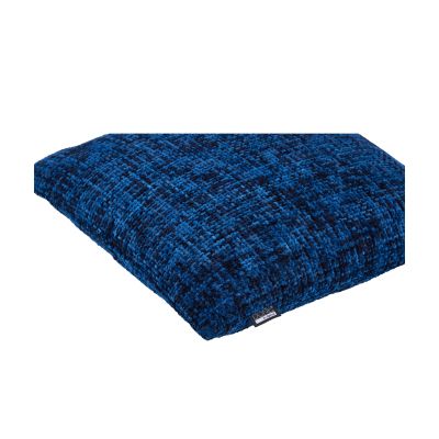 Kissenhülle Twist in Dark Blue, B/H/L ca. 40x1x60 cm, in einer dritten Ansicht dargestellt.