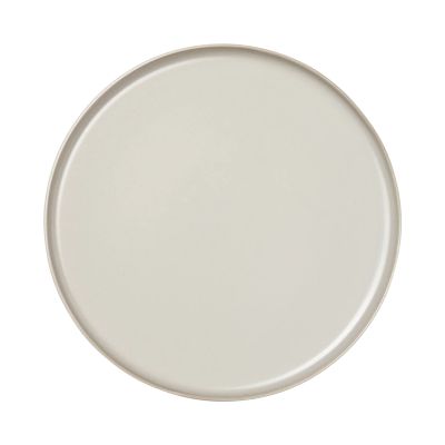 Draufsicht auf Essteller der Serie Coppa, Farbe Nude; Rand und Innenfläche sind erkennbar.