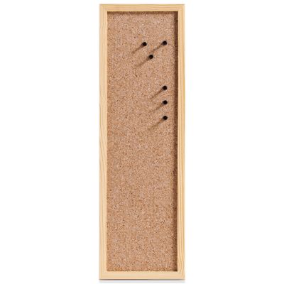 Zeller Pinboard; Farbe natur; Material Kork/Kiefer; Maße ca. 19 × 60 cm.