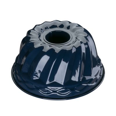 Unterseite der Gugelhupfform 24 cm aus Emaille von Dr Oetker