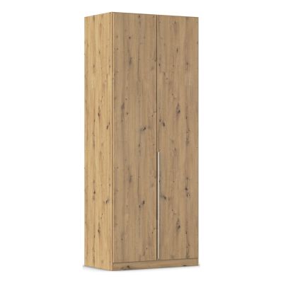 Drehtürenschrank 2-türig Dekor-Druck Eiche Artisan