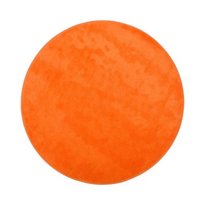 Runder Badteppich Modell RIO Premium in Terra, ca. 110 cm Durchmesser.