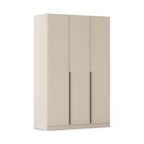 Drehtürenschrank 3-türig champagner