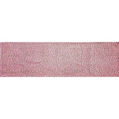 Länglicher Tischläufer Modell Leona in Pink, ca. 140 × 40 cm.