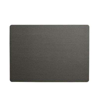 Tischset der Serie Sisal Optic, Farbe Grau matt als rechteckige Produktansicht mit sichtbarer Materialstruktur.