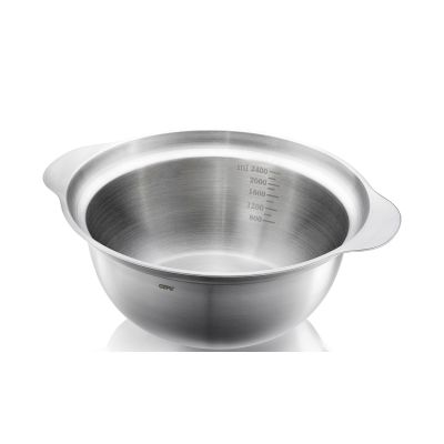 GEFU Edelstahlschüssel Premio in silber, Hauptansicht – Art.-Nr. 63810325
