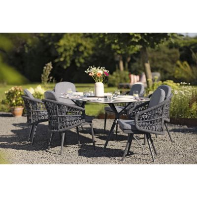 Esstisch Interliving 7012 Aluminium