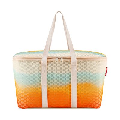Reisenthel Kühltasche mit orangefarbenem Farbverlauf und isoliertem Innenbereich