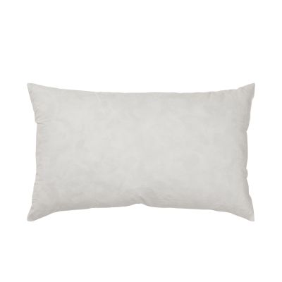 Weiße Filling-Kissenfüllung im Format 40 × 80 cm, als längliches Innenkissen frontal dargestellt.