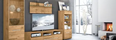 Möbel Gruber – Wandboards & Paneele für Wohnzimmer (Kommoden & Beimöbel)