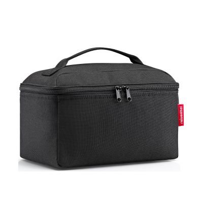 Schwarze Reisenthel Kosmetiktasche mit Tragegriff und umlaufendem Reißverschluss