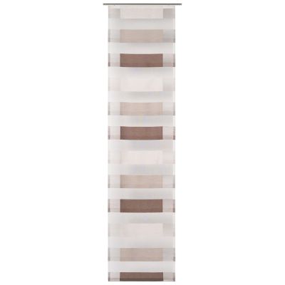 Schiebevorhang Kim taupe 60x245 cm