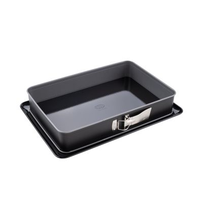 Rechteckige Springform 38x25 cm mit Emaille-Boden von Dr Oetker