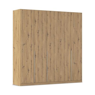 Drehtürenschrank 5-türig Dekor-Druck Eiche Artisan
