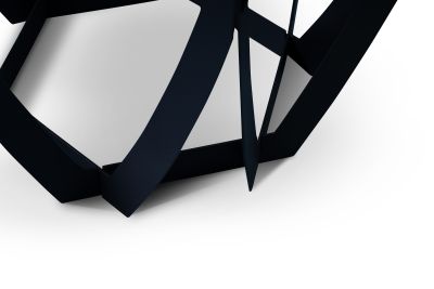 Beistelltisch in schwarz