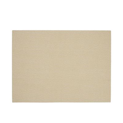 Tischset der Serie Sisal Rough, Farbe Nude; rechteckig ausgelegt, Oberflächenstruktur sichtbar.