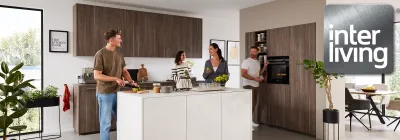 Interliving Küche mit modernem Design und klaren Linien