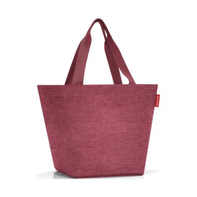Bordeauxfarbene Reisenthel Shopper Tasche mit langen Tragehenkeln