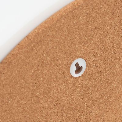 Weitere Produktansicht: Zeller Pinboard; Farbe natur; Material Kork; Maße ca. D 44 × 1 cm.