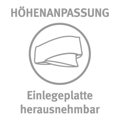 Nackenstützkissen 40x80 cm - weiß