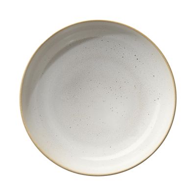 Draufsicht auf Pastateller der Serie Saisons, Farbe Nude; Rand und Innenfläche sind erkennbar.