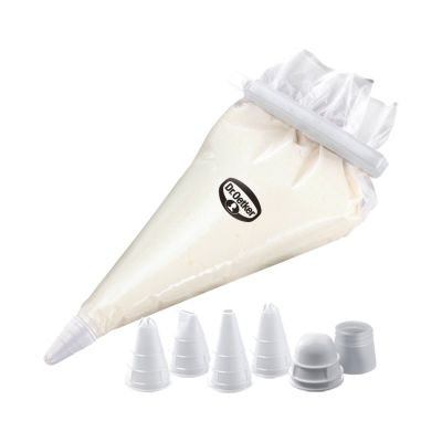 Spritzbeutel Set mit mehreren Tüllen für Dekoration von Kuchen und Gebäck