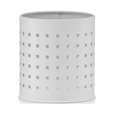 Weitere Produktansicht: Zeller Utensilienhalter; Farbe sortiert; Material Metall; Maße ca. D 12,6 × 13 cm.