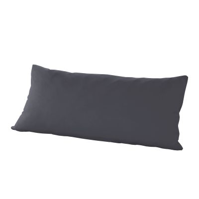 Kissenbezug anthrazit 100% Baumwolle 40 x 80