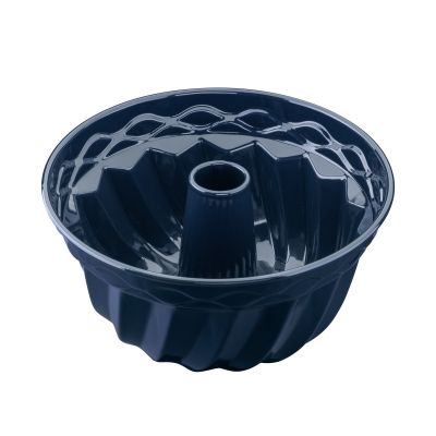 Innenansicht der Gugelhupfform 24 cm aus Emaille von Dr Oetker mit Antihaftbeschichtung
