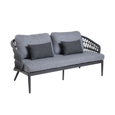 Lounge-Set Interliving 7013 Aluminium inkl. Sitz-/Rückenkisssen