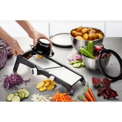 GEFU Gemüsehobel Laola in schwarz/silber, weitere Produktansicht 1