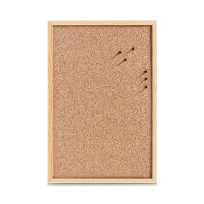 Zeller Pinboard; Farbe natur; Material Kork/Kiefer; Maße ca. 40 × 59 cm.