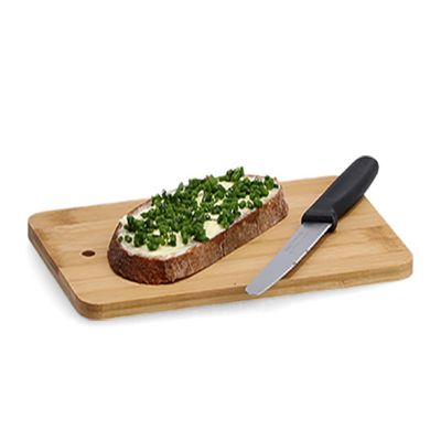Alternative Produktansicht: Zeller Brettchenständer-Set 7tlg.; Farbe natur; Material Bambus; Ausführung: 7-tlg.; Maße ca. 15 × 7 × 32 cm.